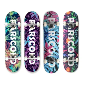 Skate Board Longboard Complete Teens Skateboard Deck Custom Complete Skateboard for Adults Boys Beginner