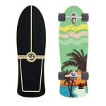 32” Land Surf Skate Board Pumping Sliding Skateboard S5 Truck Maple Skating Surfskate Scooter For Beginner