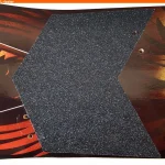 9 Inch Mountain Electric Skateboard Deck 10 Ply Canadian Maple Off Road Longboard Deck with Foot Holder Adult Skateboard