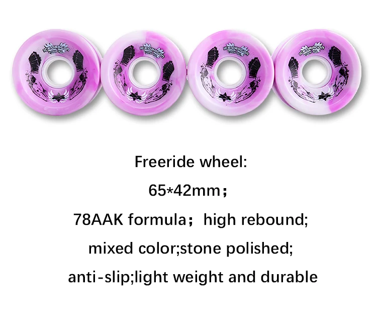 China Brand Long Skateboard Canadian Maple Glass Fiber Bamboo Composite Material Complete Skateboard Longboard Skate Board - Image 6