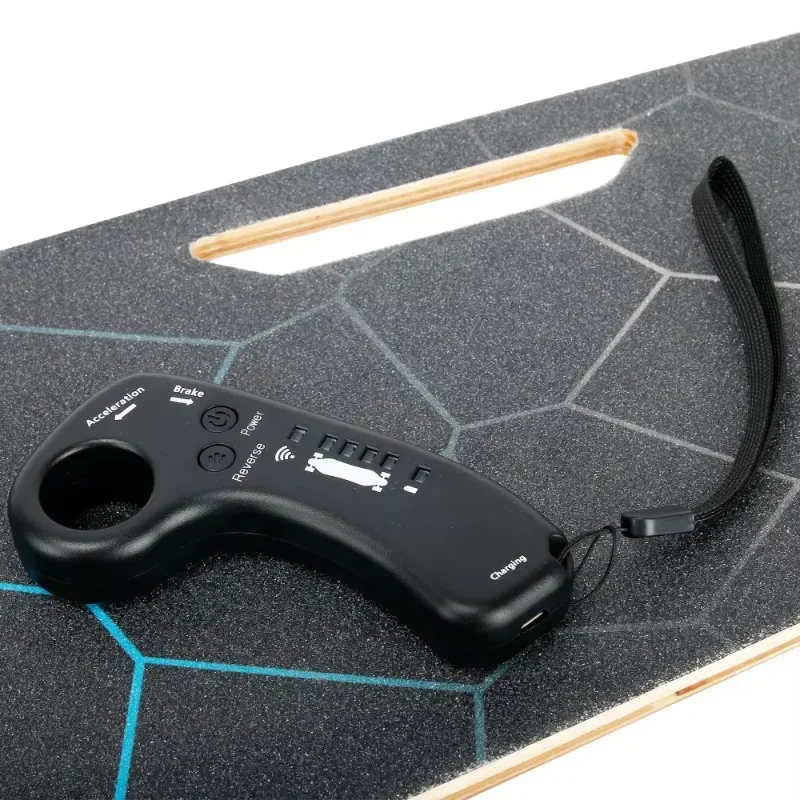 Electric Skateboard with Remote Control, 350W, Max 10 MPH, 7 Layers Maple Skateboard, Load Up To 100kg for Adult, Teens and Kids - Image 6